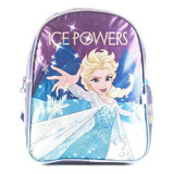 Mochila Espalda Frozen 12p Wab 88300 Ice Power Educando Color Lila