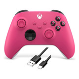 Control Xbox One Series S/x Deep Pink Rosa + Cable C 2mts