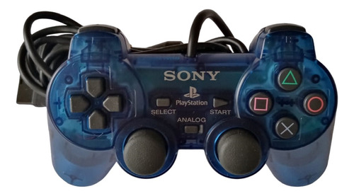 Control Joystick Sony Playstation Dualshock 2 Ocean Blue