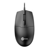 Mouse Convencional Com Fio Usb 1200dpi Ms101 Lecoo Cor Preto