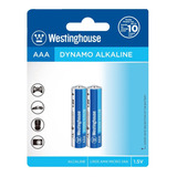 Pack 2 Pilas Alcalina Aaa Westinghouse