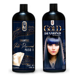 Cerafria Gold Diamond Maxlizocol Kit Litro Con Shampoo