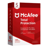 Mcafee Total Protection 5 Dispositivos 1 Año /