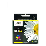 Cartridge Logic Lh-664xl 21ml Color (hp 664 Xl)