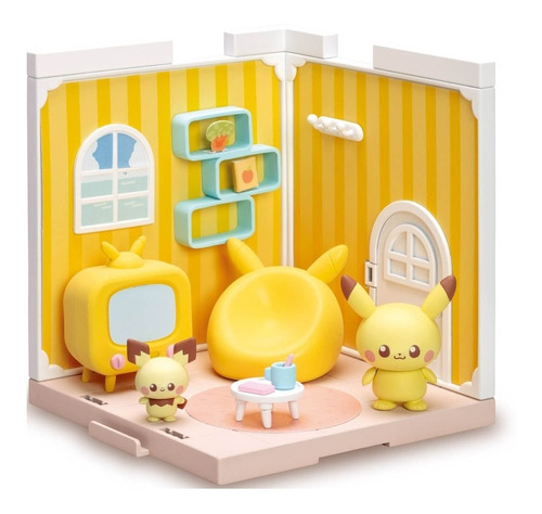Pokemon Poke Peace House! Pikachu & Pichu Takara Tomy