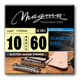 Encordado Electrica 7 Cuerdas Acero Magma 10-60 L+ Ge230s