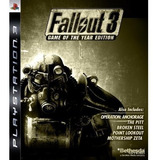 Fallout 3: Game Of The Year Ps3