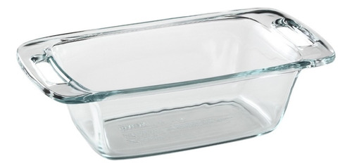 Budinera Molde Pan Fuente Vidrio Pyrex 1.4 Litros Con Asas