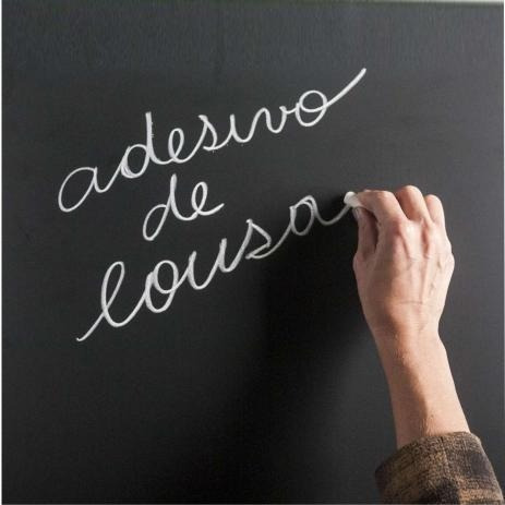 Adesivo Decorativo Parede Lousa Quadro Negro 4m X 1,22m 