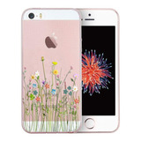 Funda Para iPhone SE 2016 / iPhone 5s / iPhone 5 - Flores