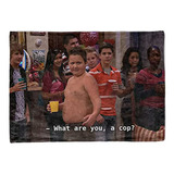 Tapestry  Gibby ¿eres Poli? , Divertida Bandera Para Dormito