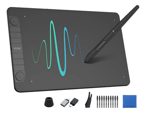 Tableta De Dibujo Gráfico Veikk Vk1060pro Tablet Digitalizad | Meses sin interés