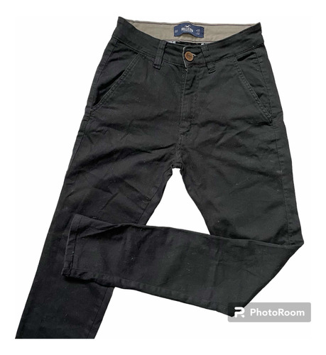 Pantalon  Hollister Negro T.32 Hombre