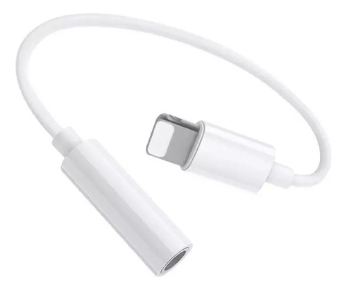 Adaptador Lightning iPhone A Jack 3.5mm Para Audífonos