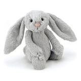 Conejo Gris Jellycat Bashful., Gris