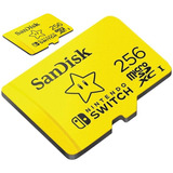 Memoria Original Micro Sd Sandisk 256 Gb Nintendo Switch