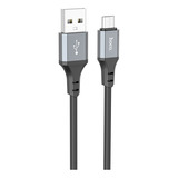 Cable De Carga Rapida Usb A V-8 De 3 Metros Salida 5v-2.4a