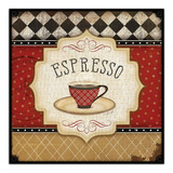 #234 - Cuadro Vintage 30 X 30 - Cartel Cocina Café No Chapa