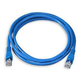 Extensão Para Computador/patch Cord Rj45 Azul 10mts - Elite