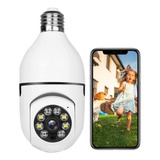 Cámara De Seguridad De 1080p Con Luz Led Y Wifi P/exteriores