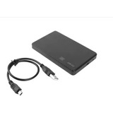 Carry Disk Usb 2.0 Sata Case Disco Rigido Solido 2.5 Hdd Sdd