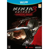 Jogo Game Ninja Gaiden 3 Razor's Edge Nintendo Wii U Lacrado