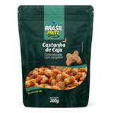 Castanha De Caju Caramelizada Com Gergelim Brasil Frutt 200g