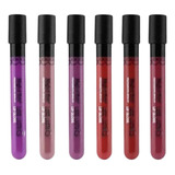 Set 6 Piezas Lapiz Labial Liquido