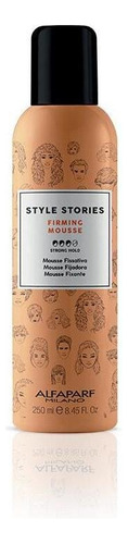 Mousse Fixador Alfaparf Style Stories Mousse Firming 250 Ml