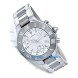 Reloj Cartier 21 Chronoscaph Caucho Blanco