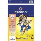 Vegetal A4 60g Canson 10 Folhas