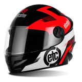 Capacete Infantil Fechado Moto Etceter 4 5 6 7 8 9 11 Anos  