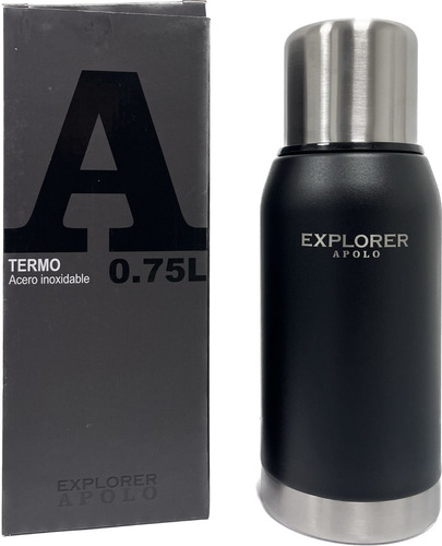 Termo Explorer Apolo 750ml Negro