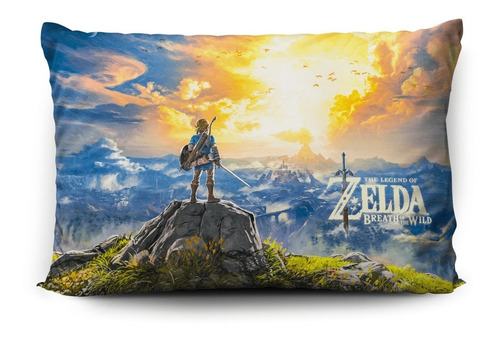 Funda De Almohada The Legend Of Zelda Bow 70x45cm Vudú Love 
