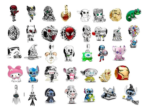 Dije Charms Moda Hoy Plata S925 Brillante 1.5 Cm | Meses sin interés