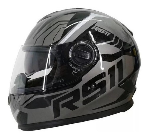 Casco Hawk Rs11 Revo Negro (l) - Bondio