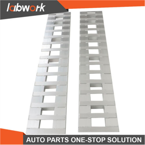 Labwork 84  X 15  6000 Lbs Truck Car Auto Trailer Ramps  Aaf