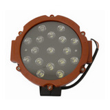 Faro De Led Circular 18leds 12/24v 54 Watts Cu