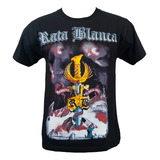 Remera Algodon Rata Blanca Guerrero Del Arcoiris Heavy Metal