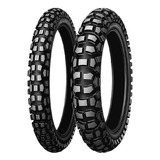 Juego Cubiertas Kawasaki Klr 650 Dunlop D603 Japon Delisio