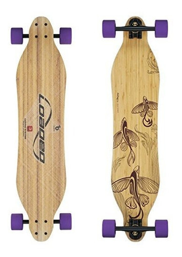 Tablas Cargadas Vanguard Bamboo Longboard Skateboard