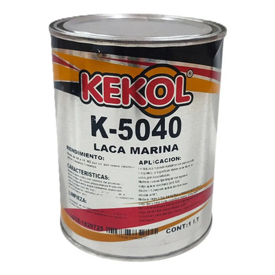 Laca Marina Brillante K5040 Con Filtro Uv De 1 Litro Kekol Color Transparente | MercadoLibre