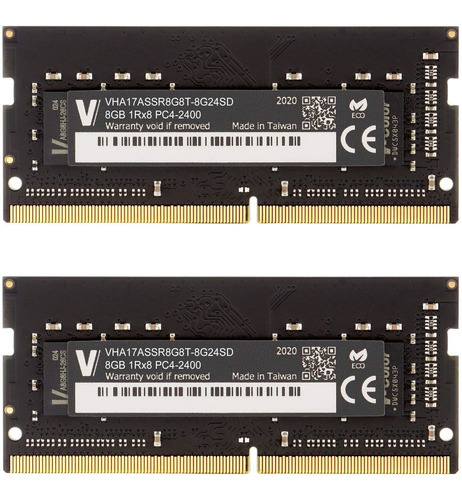 Memorias Ram V-color, Para iMac, Ddr4, 2400 Mhz, 2 X 8 Gb