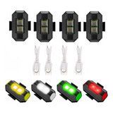 Mini Luces Estroboscópicas Led Para Motocicletas, 4 Unidades