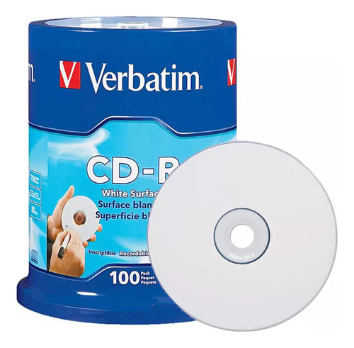 Cd Virgen Torre 100 Und. Cd-r 80min/700mb Verbatim