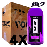 Shampoo Automotivo V-floc Concentrado 3l Vonixx Atacado 4 Un