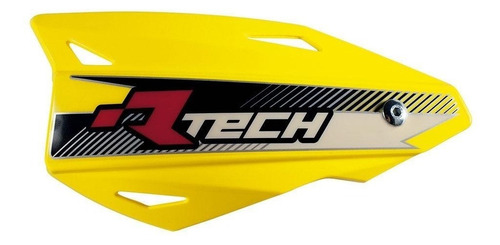 Cubremanos Racetech Vertigo Aluminio Neon Yellow - Bondio