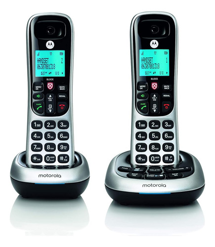 Teléfono Inalámbrico Digital Motorola Cd4012 Con Contestador