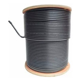 Cable Coaxial Rg6 Negro 305 Metros, 90 %