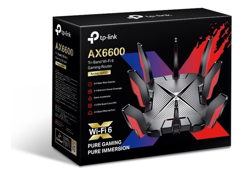 Roteador Tp-link Archer Gx90 Gamer Wireless Tri-band Ax6600